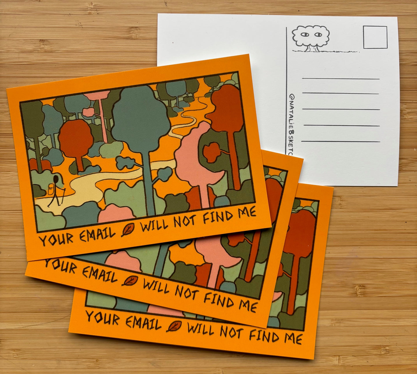 Woods Escape - Postcard