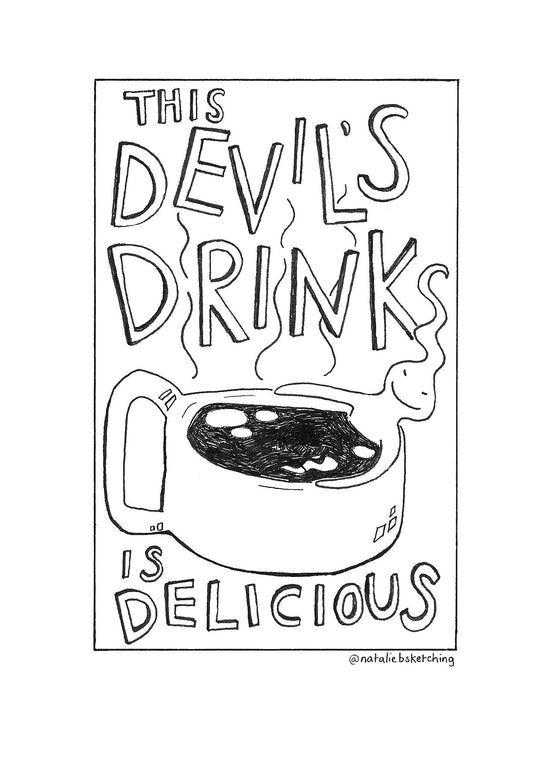 Devil's Drink (postcard)