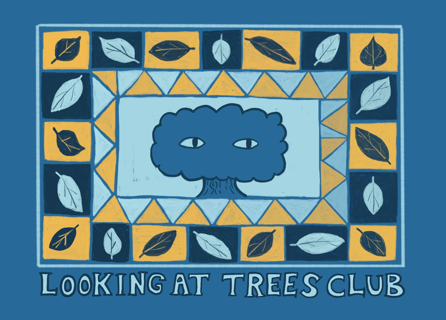 Looking at Trees Club - Postcard