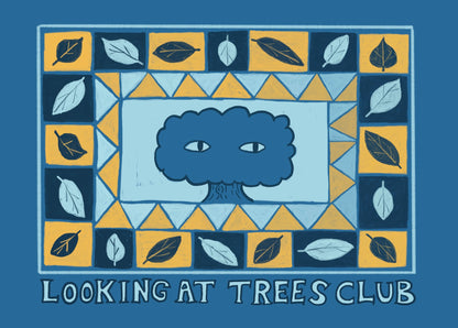 Looking at Trees Club - Postcard
