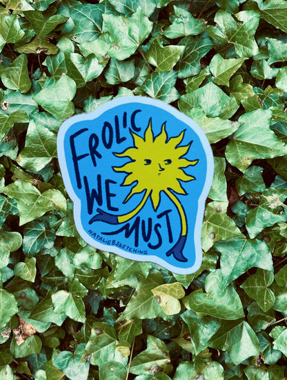 Leggy Sun (Frolic We Must) - Sticker