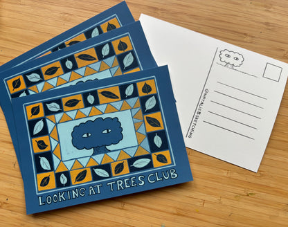 Looking at Trees Club - Postcard