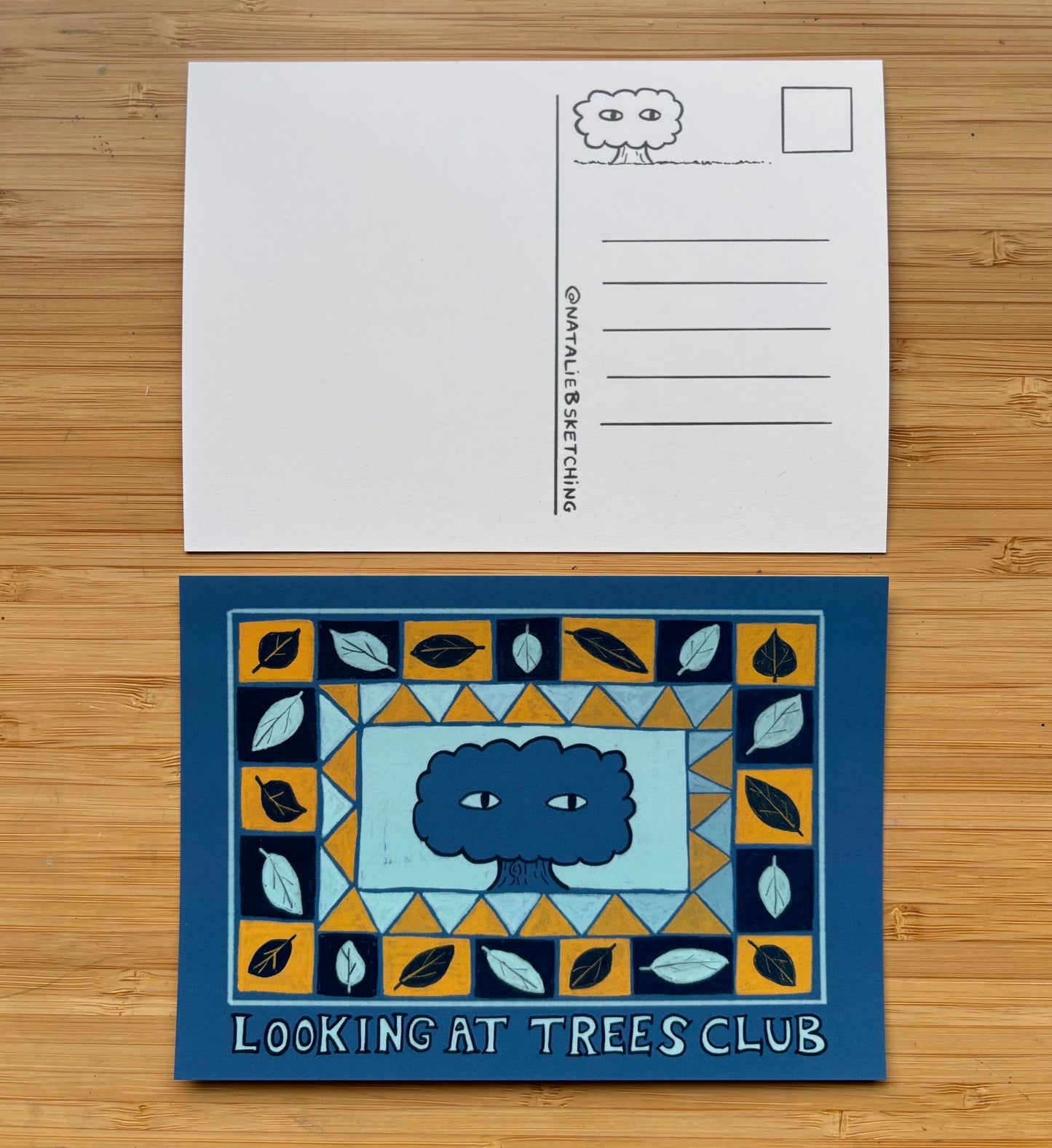 Looking at Trees Club - Postcard