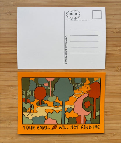 Woods Escape - Postcard