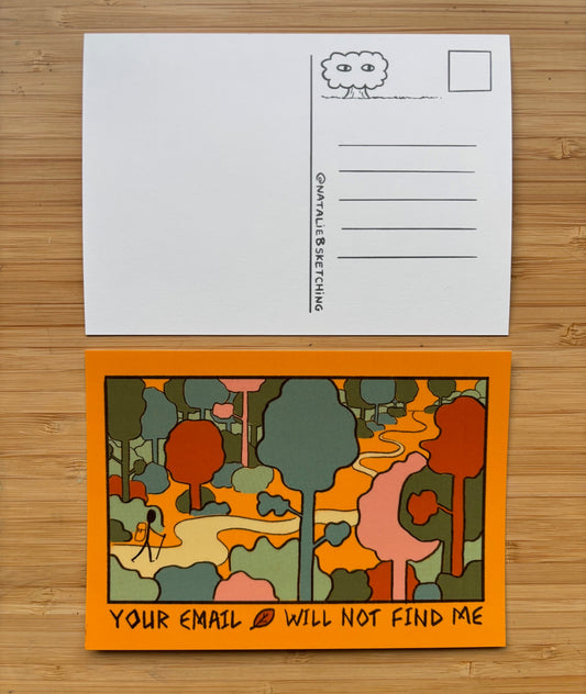 Woods Escape - Postcard