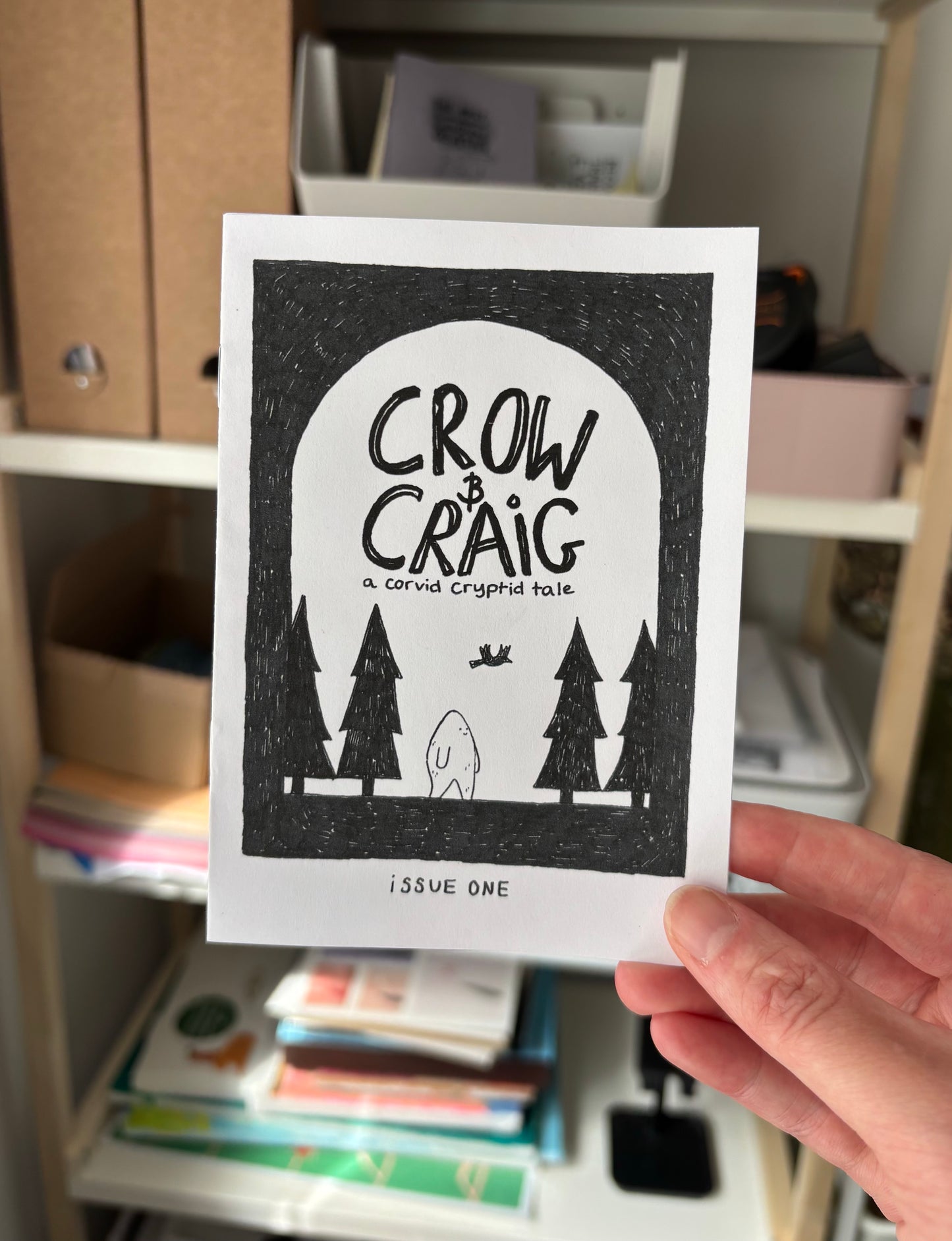 Crow & Craig: "A Corvid Cryptid Tale" - zine