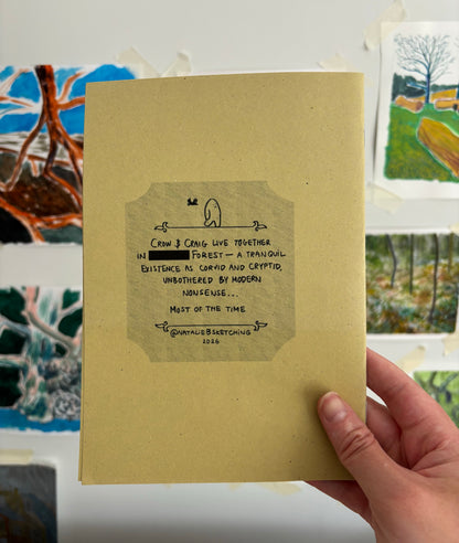 Crow & Craig: "Foraging for Fame" - zine