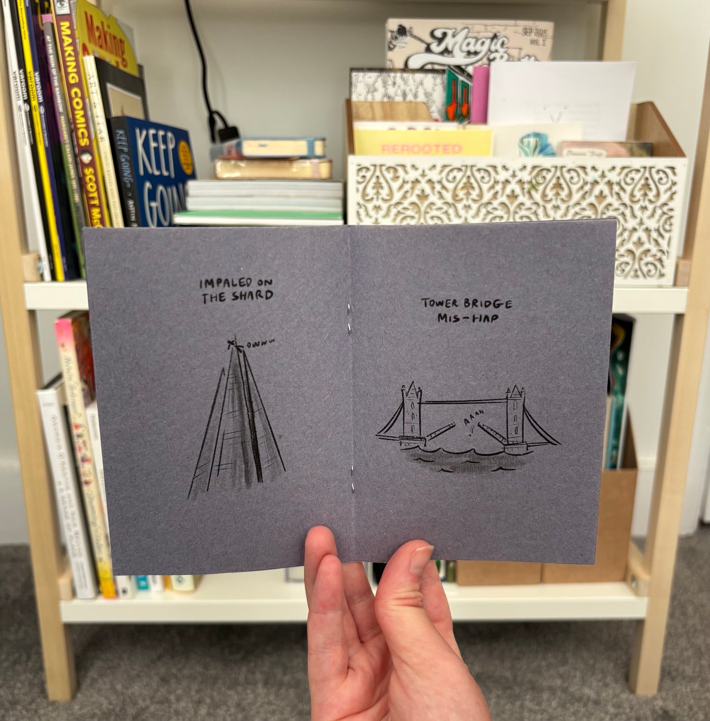 The Most Common London Deaths - zine