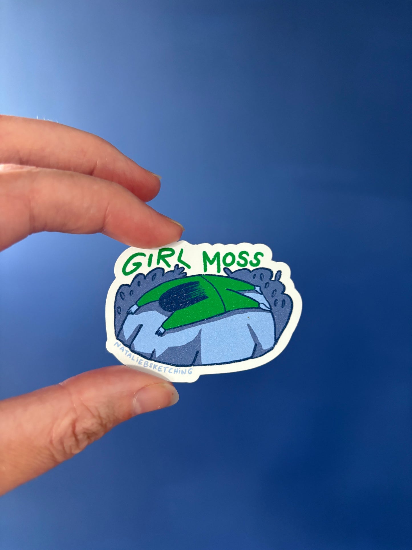 Girl Moss - Sticker